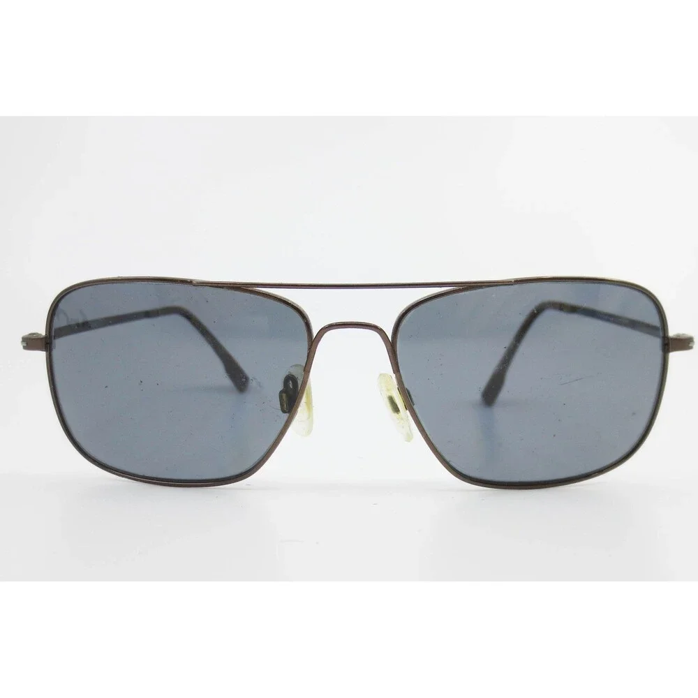 Flexon Sun 5001 210 Brown Metal Aviator Sunglasses 58-15-140 Men Women